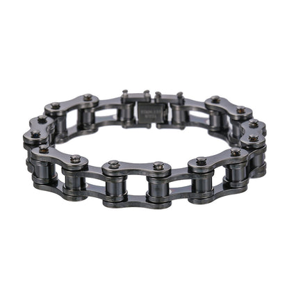 Bike Stainless Steel Chain Bracelet